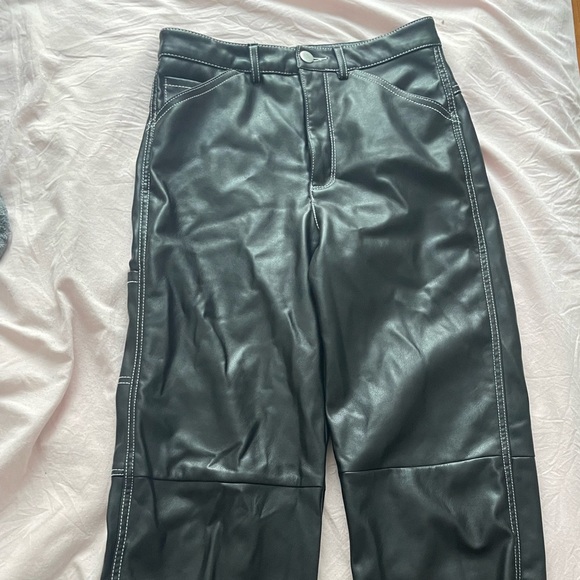 Dynamite faux leather pants - Picture 4 of 5